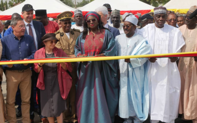 Inauguration of the Mizao Bridge in Maroua by the Minhdu