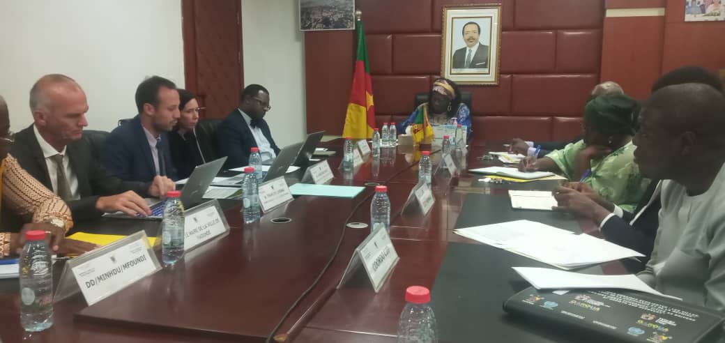 MODERNISATION DE YAOUNDÉ : l’AFD Paris Restitue sa mission de supervision, ces jours à Yaounde à Mme le MINHDU