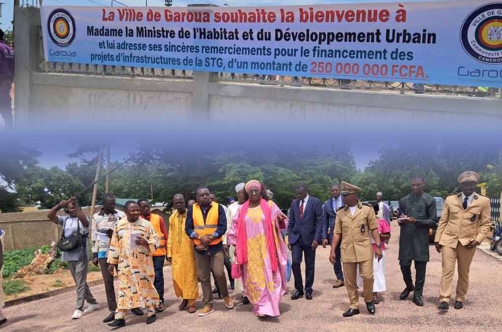 Garoua la belle reçoit de nouvelles infrastructures de mobilité urbaine voulues par le Chef de l’Etat