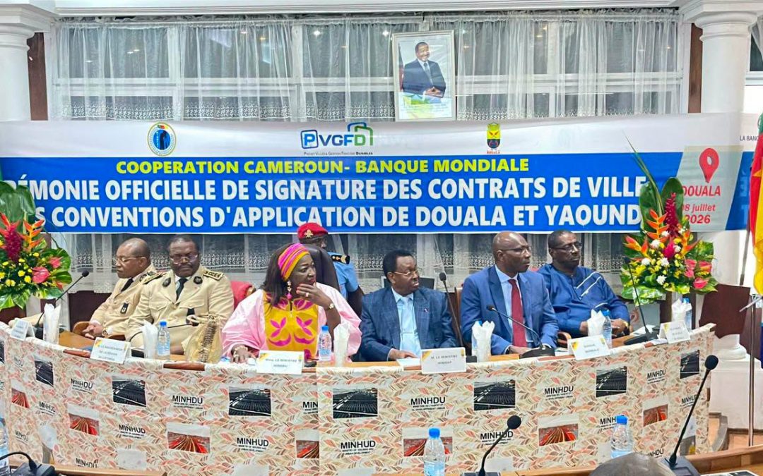 Douala lance ses drains structurants : le PVGFD en marche pour des villes plus résilientes.