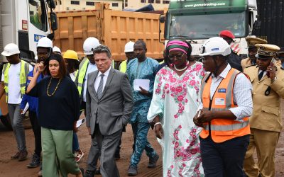 Engagement public, résultats concrets : l’Etat et ses partenaires en action pour la mobilité urbaine dans la ville de Yaoundé.