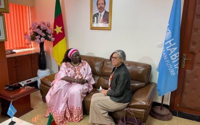 Visite d’Anacláudia Rossbach : le Cameroun et ONU-Habitat Consolident un partenariat pour des villes durables et résilientes.